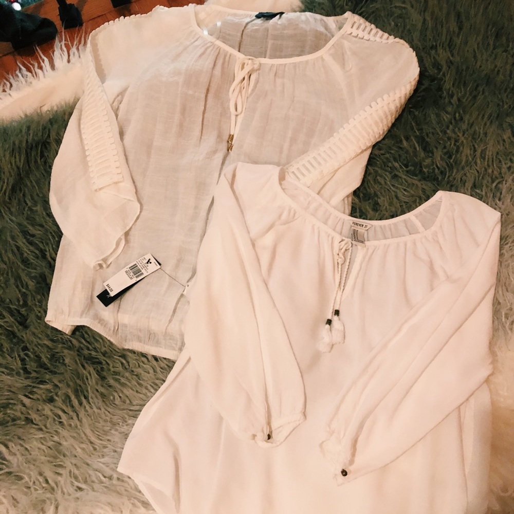 WHITE BLOUSE BUNDLE